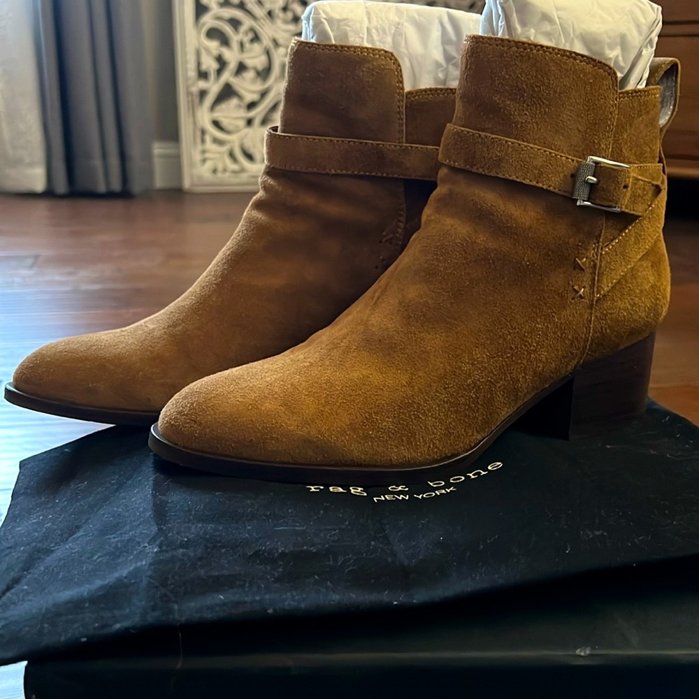 Rag & bone Walker buckle booties